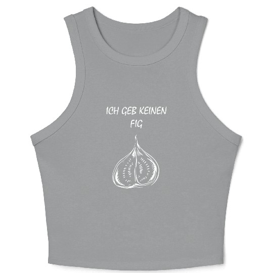 Fig Plant Fruit Gift Gifts Crop Tank Top