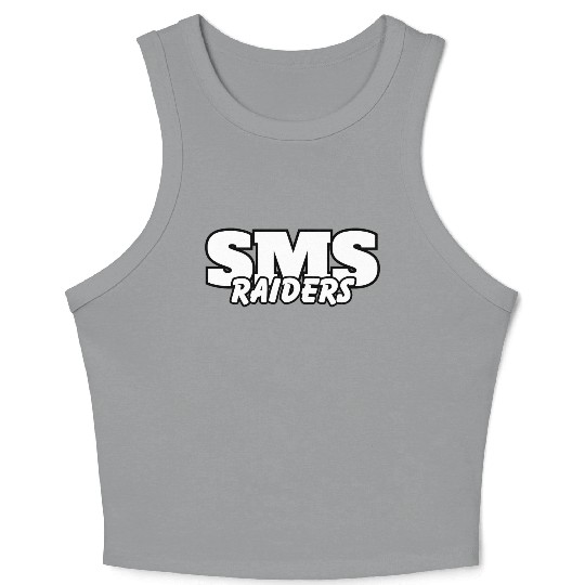 SMS Raider spirit wear and game day wear Crop Tank Top