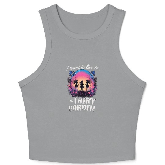 Gardening Garden-plants Landscape-Gardener sayings Crop Tank Top