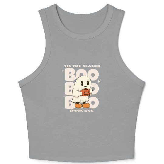Tis The Season Spook & Co Crop Tank Top