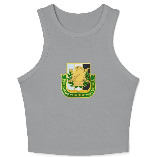 Psyop Information Warfare Military Psyop Crop Tank Top