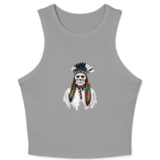 Native American Chindi (ghost or spirit) Crop Tank Top