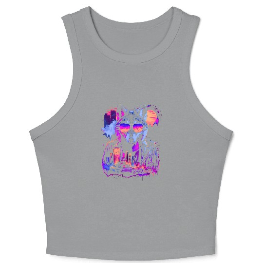 Synthwave Pack Alpha Crop Tank Top