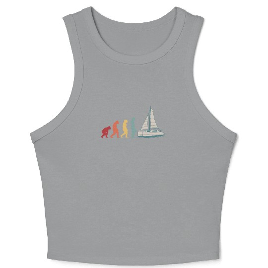Catamaran-Sailing Yachting-Sailor Evolution Crop Tank Top