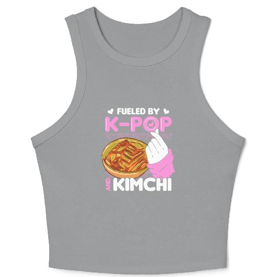 Kimchi Lovers Korean Cuisine Food Gifts Crop Tank Top