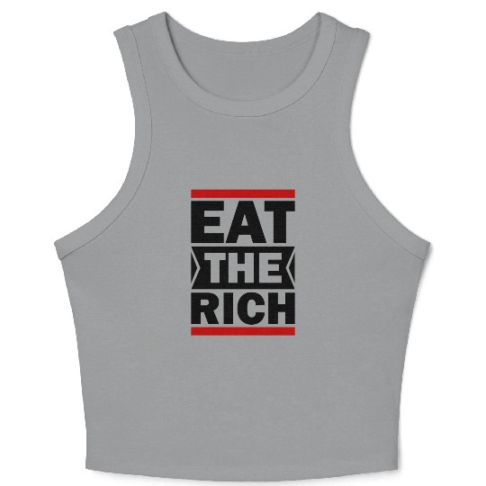 UAW President Shawn Fain Eat The Rich Crop Tank Top