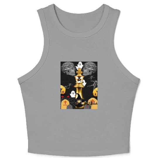 Paramount Fright Night Crop Tank Top