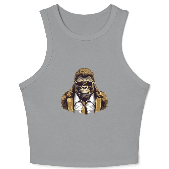 Mafia gorilla Crop Tank Top