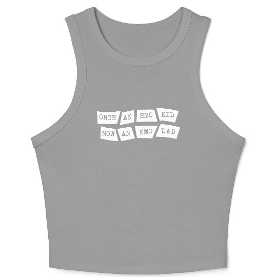 Emo Kid Emo Dad Crop Tank Top