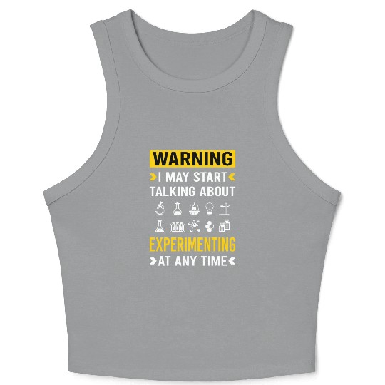 Experimenting Experiment Experimentator Laboratory Crop Tank Top
