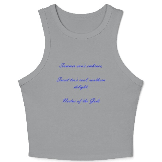 Sweet Tea Crop Tank Top