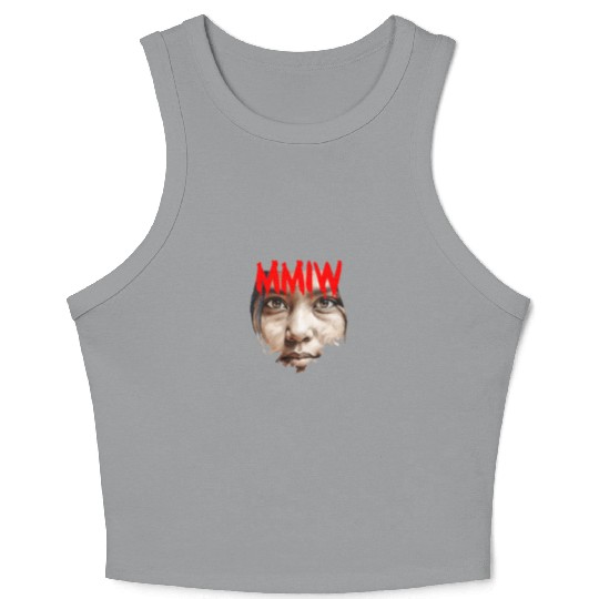 Missing Murdered Indigenous Women MMIW Crop Tank Top