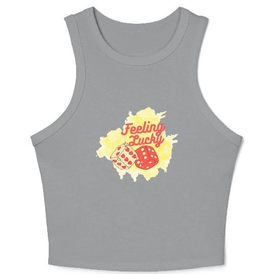 Feeling lucky Crop Tank Top