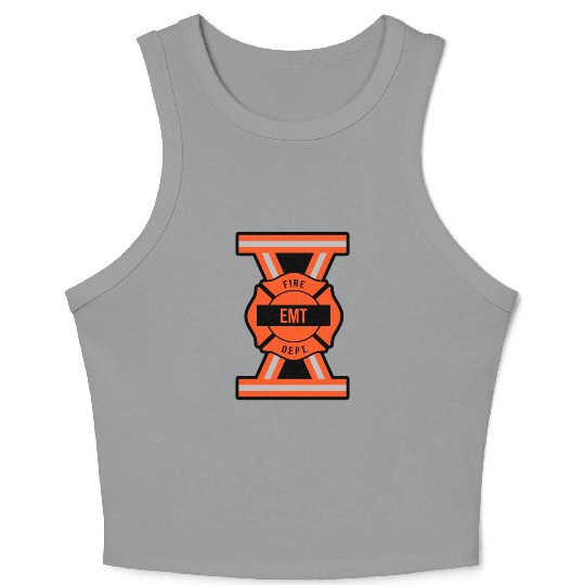 EMT emergency medical technician Crop Tank Top