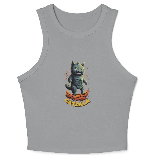 Catzilla Crop Tank Top