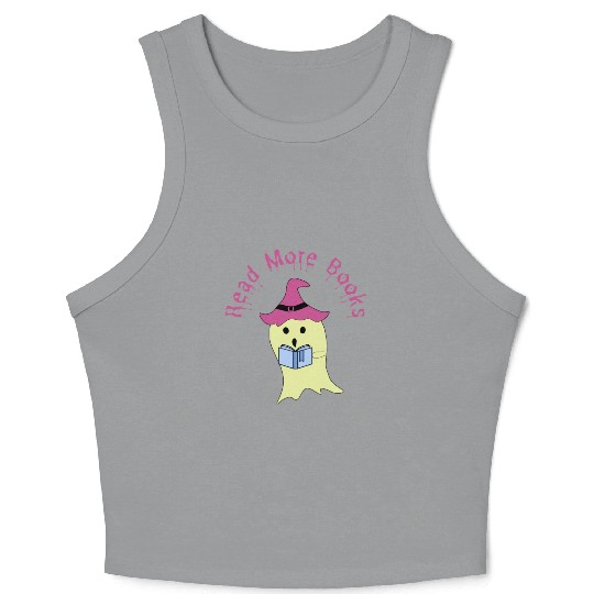 Teacher Halloween Crop Tank Top
