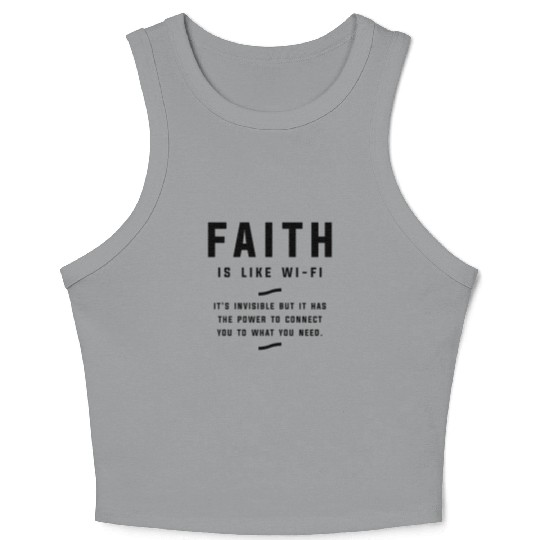 This Boy Runs on Jesus & Video Games Crop Tank Top