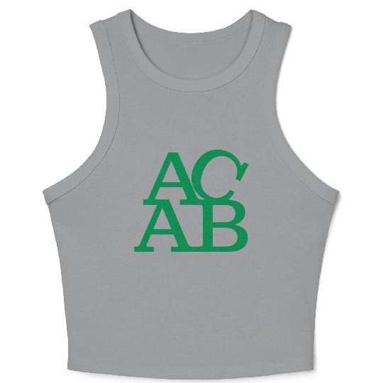ACAB Celtic Crop Tank Top