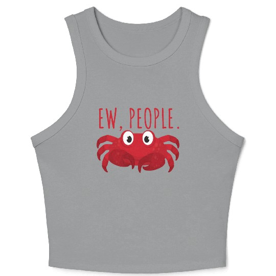 Ew People Sea Crab Crop Tank Top