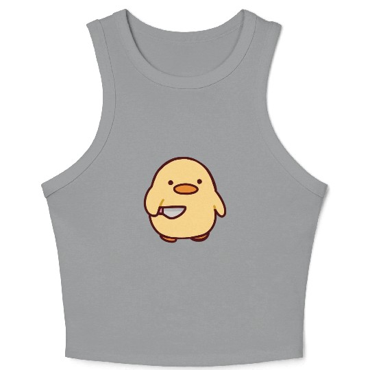 Funny Goofy Ahh Crop Tank Top