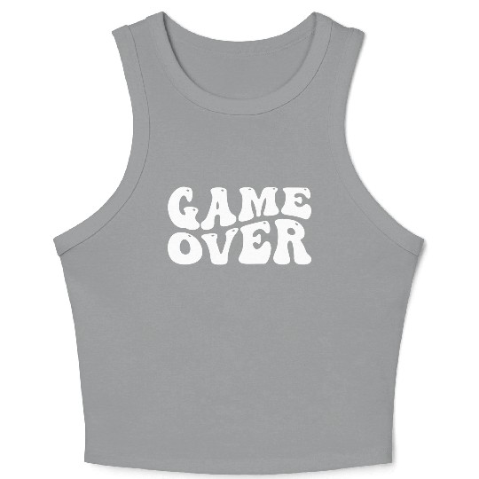 Game over Crop Tank Top