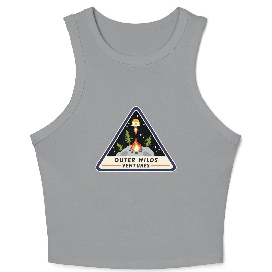 Outer Wilds Ventures Premium Scoop Crop Tank Top