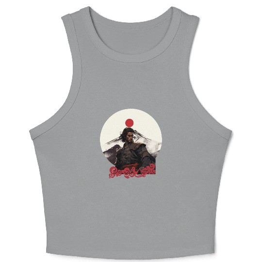 Brave Samurai Crop Tank Top
