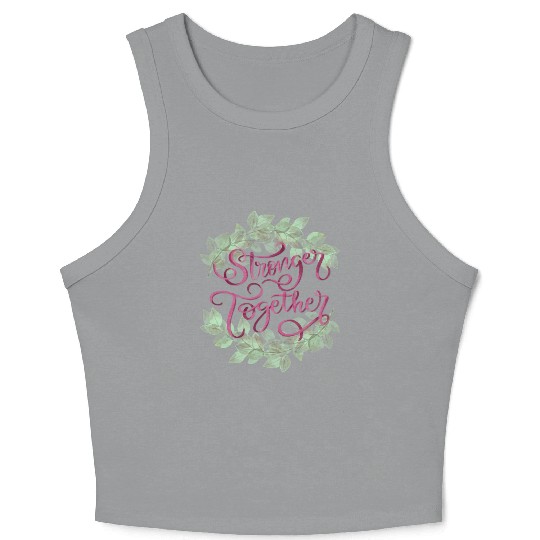 Hopeful Hearts Embrace Crop Tank Top
