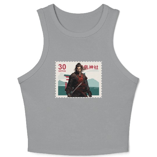 Brave Samurai Crop Tank Top
