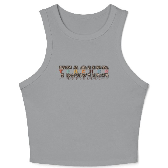Teacher Assistant Crop Tank Top