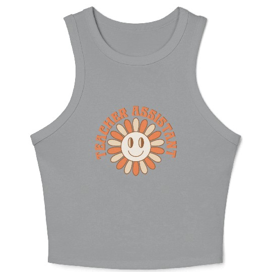 Teacher Assistant Crop Tank Top