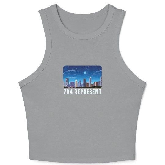 Charlotte North Carolina USA America United States Crop Tank Top