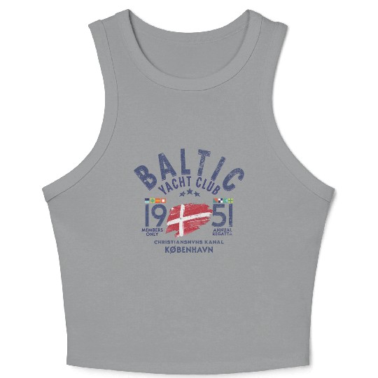 Baltic Yacht club Copenhagen blc Crop Tank Top