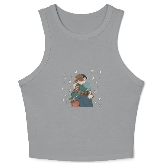 Heartstopper in love Crop Tank Top