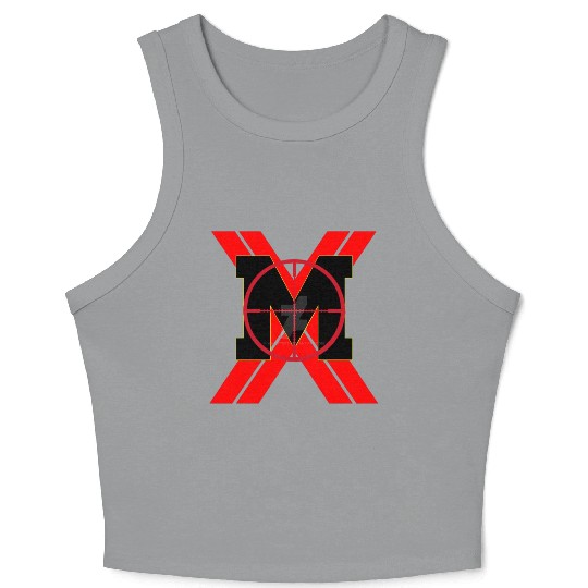 Malcolm X Crop Tank Top