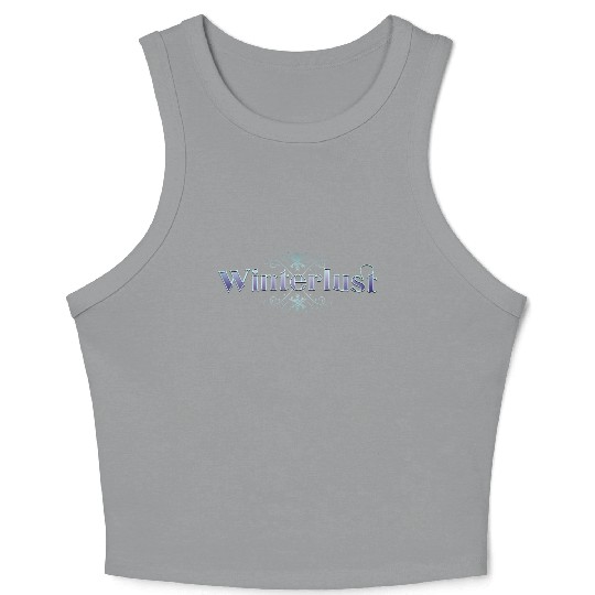 Winterlust Purple Crop Tank Top