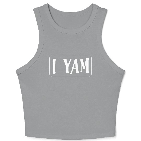She's My Sweet Potato I Yam Thanksgiving Matching Crop Tank Top