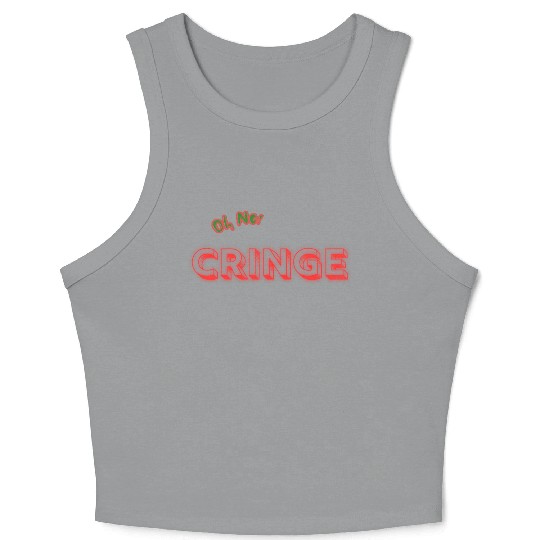 Cringe 2 Crop Tank Top