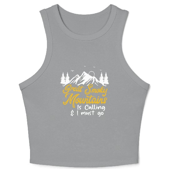 Great Smoky Mountains Is Calling Crop Tank Top