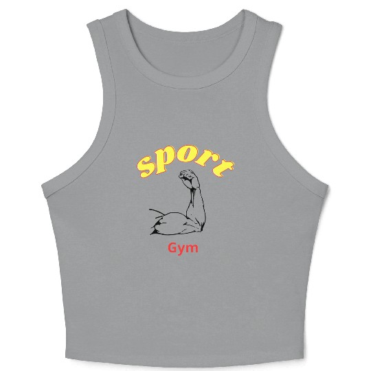 Gym - Sports Crop Tank Top