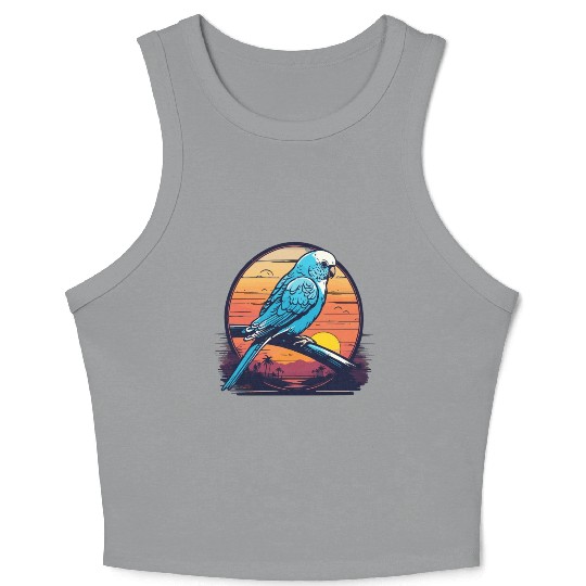The Sparrow at sunset Crop Tank Top