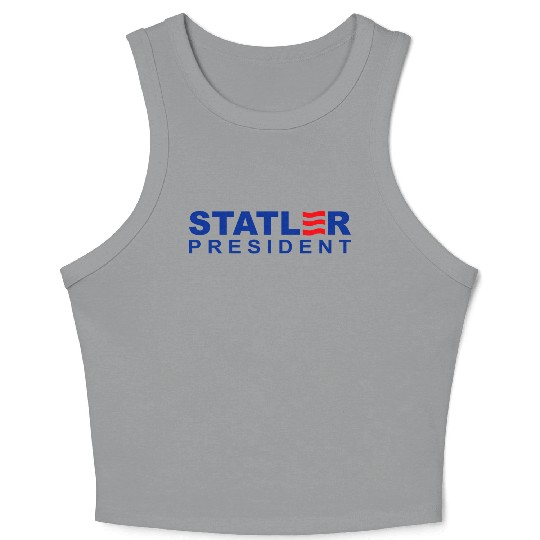 Statler and Waldorf For President Crop Tank Top