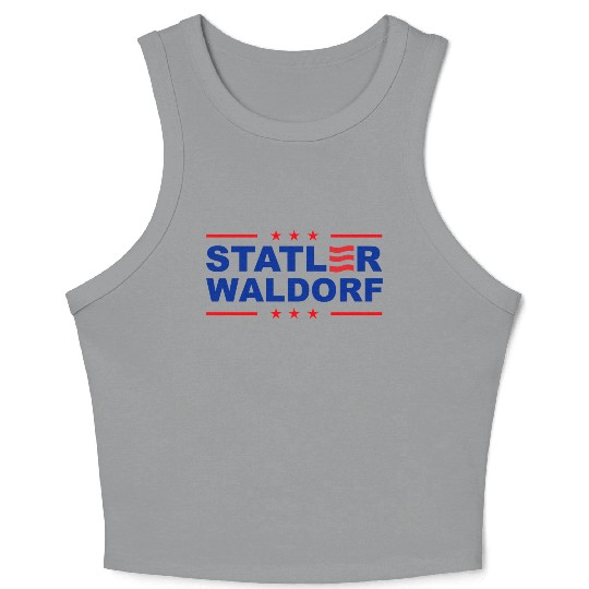 Statler and Waldorf Crop Tank Top