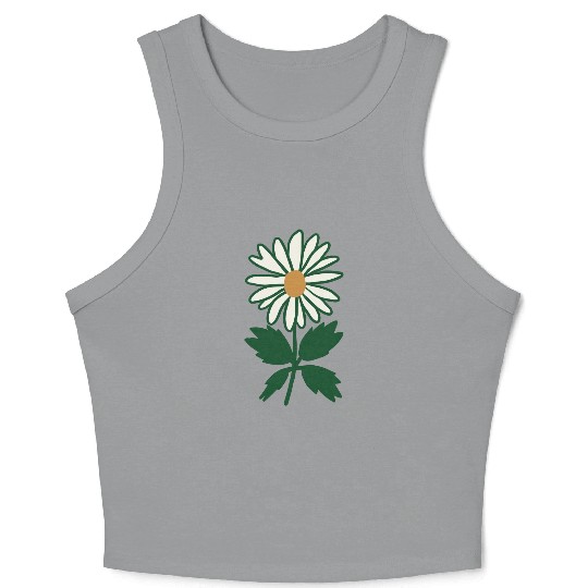 Daisy Vector 3 Colors Crop Tank Top