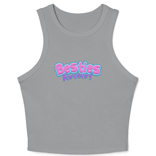 Besties Forever Crop Tank Top