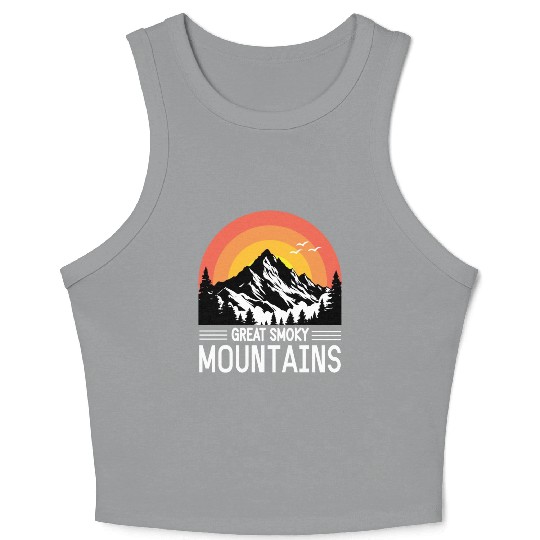 Great Smoky mountain Crop Tank Top