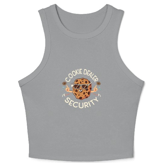 Cookie Dealer Security Crop Tank Top