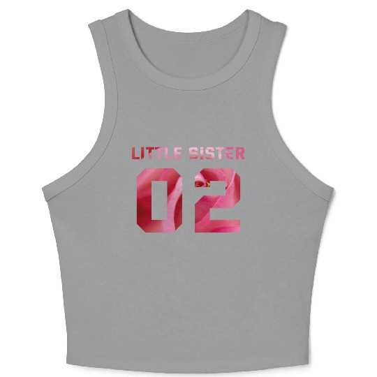 LITTLE SISTER 02 Crop Tank Top