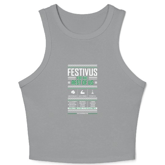 Festivus For The Rest Of Us Crop Tank Top