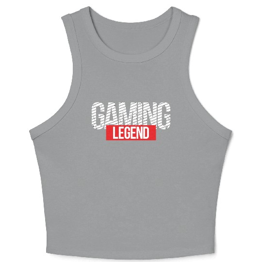 Gaming Legend Crop Tank Top